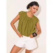 Lipsy Bluse oliven