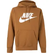 Nike Sweatshirt 'CLUB' umbra / hvid