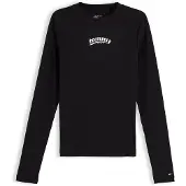Tommy Hilfiger Shirts 'ESS' sort / hvid