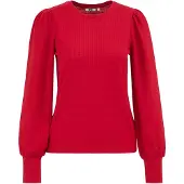 We fashion Bluse knaldrød