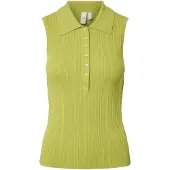 Y.A.S Yastanki Polo Strikket Top