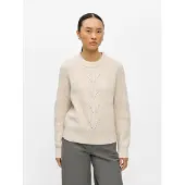 Object Pullover 'OBJSALLY' beige / lysebeige