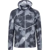 Nike Sportsjakke 'Miler' lysegrå / mørkegrå / sort
