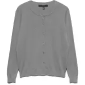 Vero Moda Cardigan 'VMSILJE' grå-meleret