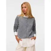 Vero Moda Cardigan 'VMSILJE' grå-meleret