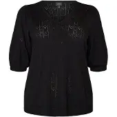 Zizzi Bluse 'MELLA' sort