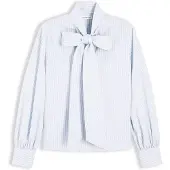 Tommy Hilfiger Bluse himmelblå / hvid
