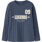 Name It Kids Shirts marin / grå