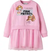 Name It Mini Kjole 'Paw Patrol' brun / lysegrå / lyserød / sort