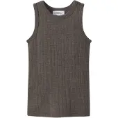 Name it Undertrøje - Uld - Rib - NmmWang - Morel - - 5 år (110) - Undertrøje