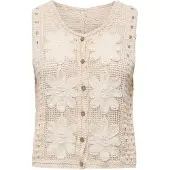 ONLY Vest 'ONLTara' beige