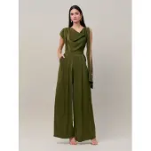 SAVEL Jumpsuit 'ERICA' grøn