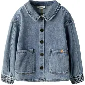 Lil´ Atelier Normal Pasform Denimskjorte