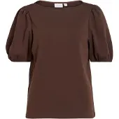 Vila Shirts 'VIREFLECT' brun