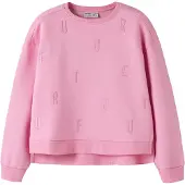 Name it Sweatshirt - NkfNillina - Begonia Pink - - 11-12 år (146-152) - Sweatshirt
