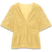 Vero Moda Bluse 'VMDea' citron