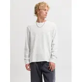 Jack & jones Regular Fit Ensfarvet Langærmet T-shirt