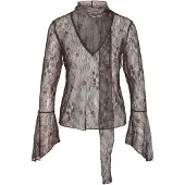 Noisy May Bluse brun
