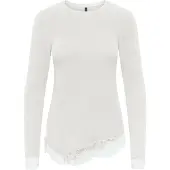 ONLY Overdel 'ONLGLAMOUR' hvid