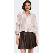 ONLY Bluse 'JDYMio' mudderfarvet / pastelpink