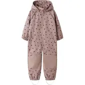 Name it Funktionsjakkesæt 'NMFALFA08' brun / lys pink