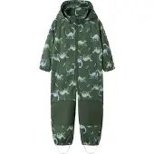 Name it Softshelldragt m. Fleece - Noos - NmmAlfa08 - Jungle Gre - - 5 år (110) - Softshell