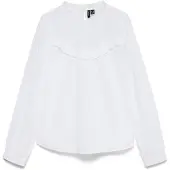 Vero Moda Bluse 'VMJasmin' hvid