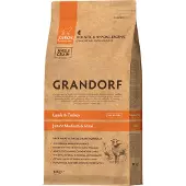 GRANDORF Medium & Maxi Junior - Lam & Kalkun - 10 kg