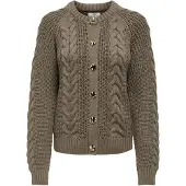 ONLY Cardigan 'JDYCARMELLA' brun