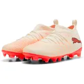 Puma Future 9 Match FG/AG The Arrival - Hvid/Hvid/Rød/Sort Børn, størrelse 38