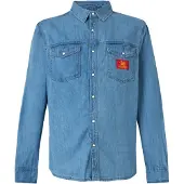Quiksilver Skjorte 'Uprising' blue denim