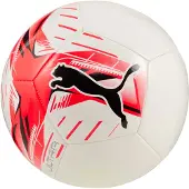 Puma ULTRA Graphic Ball, Shop, White/Ultra Red/Black, 4
