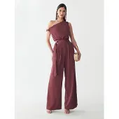 BWLDR Jumpsuit 'Mariah' magenta