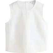 Next Bluse white denim