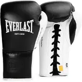 Everlast Powerlock Pro Og Laceup Kickboxing Boksehandsker