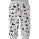 Name it Sweatpants - NmmLeon - Light Grey Melange - - 4 år (104) - Sweatpants