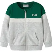 Name it Økologisk Bomuld Sweatshirt Med Lynlås