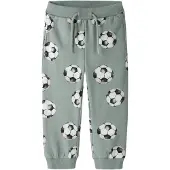 Name it Bukser 'NMMLOUIE' jade / sort / hvid