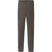 Name It Kids Leggings - Uld - Rib - NkmWang - Morel - - 7-8 år (122-128) - Bukser - Uld