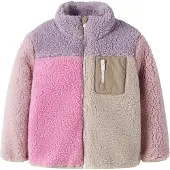 Name it Fleecejakke - Teddy - NmfMonica - Peyote - - 2 år (92) - Fleecejakke