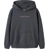 Name It Kids Sweatshirt 'NKFLILKEN' natblå / lyserød