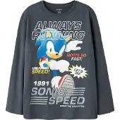 Name it Bluse - NkmAtti - Sonic - Ombre Blue - - 7-8 år (122-128) - Bluse