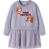 Name It Mini Kjole 'Paw Patrol' brun / lyselilla / lyserød / sort