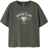 Name it T-shirt - NkfLonna - Urban Chic - - 7-8 år (122-128) - T-Shirt