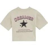 We fashion Sweatshirt beige / lysviolet / sort