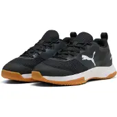 Puma Varion 3 Indoor Shoes Youth, Shoes, Black/White, 35.5