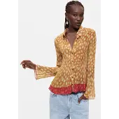 Desigual Bluse beige / blandingsfarvet