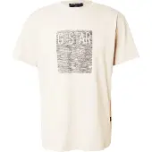 G-Star Bluser & t-shirts 'Inside Out' creme / sort-meleret