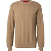 HUGO Pullover 'Simoh' camel