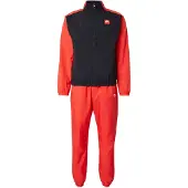 Nike Joggingdragt 'AIR' rød / sort